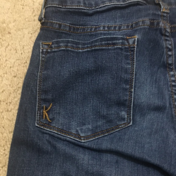 Kut From The Kloth KFTK Boyfriend Jeans Stretch Medium Wash Blue Denim Size 6 - Picture 6 of 11